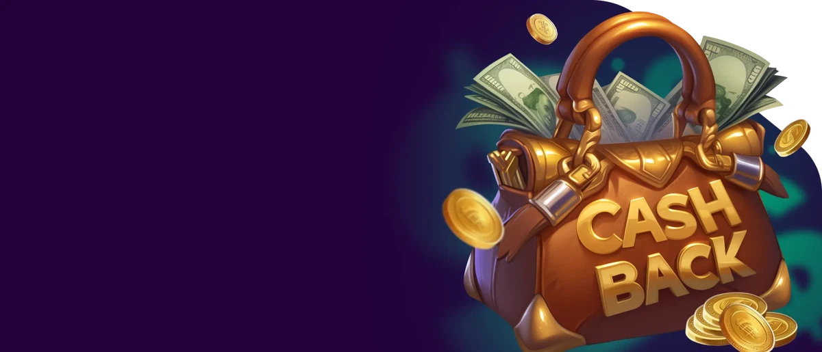 Weekly cashback up to 25%